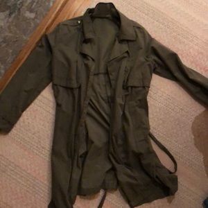 Zara Army Green Jacket
